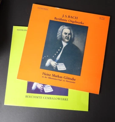 Sastruphon SM 007 002 + SM 007 030 J. S. Bach Cembalowerke + Orgelwerke - Bild 1 von 4