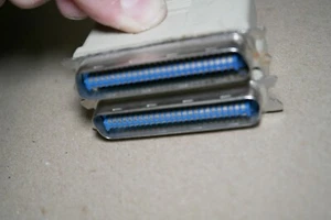 external SCSI cable Amphenol C50/C50 ending 90 cm 35" 50 pin retro - Picture 1 of 6