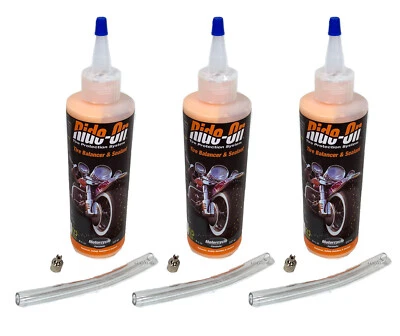 Motorcycle Ride On Tire Sealant 3 Pack Harley Suzuki Kawasaki Honda Yamaha 41208 — 第 1/4 张图片