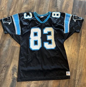 Mark Carrier Wilson Vintage Carolina Panthers Large Trikot Top Zustand, selten! - Bild 1 von 6