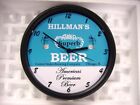 Hillman's Beer Wall Clock -