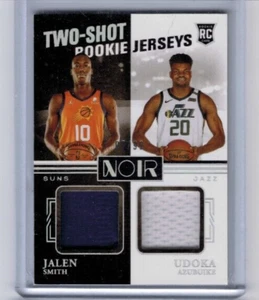 2020-21 Panini Noir Jalen Smith Udoka Azubuike Two-Shot Rookie Jersey #'ed 07/99 - Picture 1 of 1