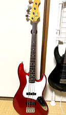 Coolz Made by FUJIGEN ZJB-M1R Jazz Bass Type Red Medium Scale Used From Japan