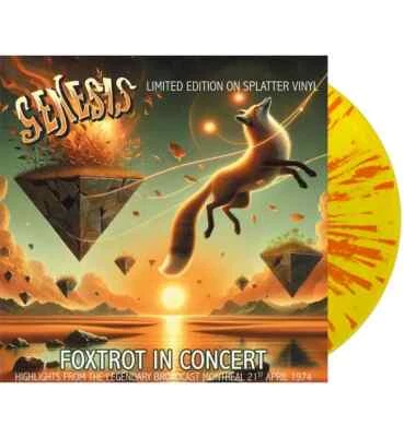 Foxtrot In Concert (Splatter Vinyl)  GENESIS 12" Vinyl lp ltd numbered new mint* - Image 1 of 2