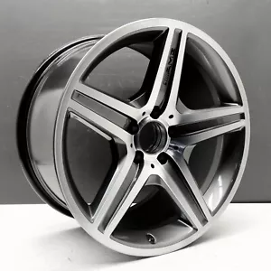 MERCEDES CLS W219 CLS63 AMG 19" ALLOY WHEEL RIM 9.5J REAR DIAMOND CUT GENUINE X1 - Picture 1 of 14