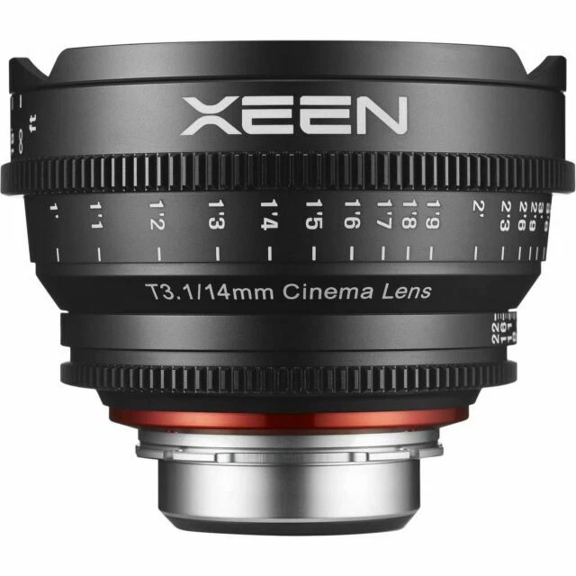 Rokinon Xeen XN14-C 14mm T3.1 Professional Cine Lens for Canon EF