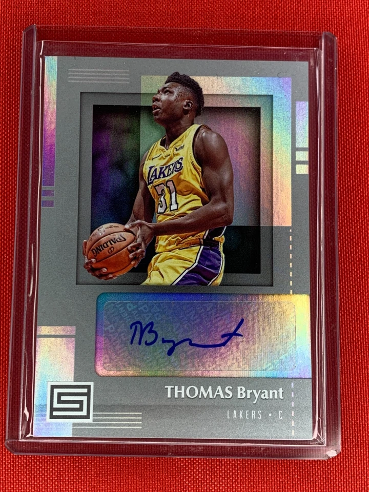 * Rising Star Thomas Bryant 2017-18 Status SG-TBT RC Auto * - Image 1 of 1