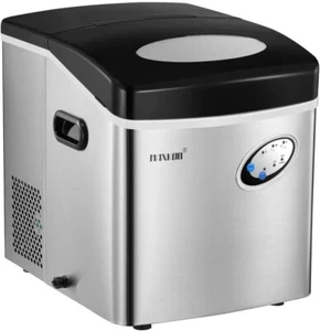 Maxkon Portable Ice Makers Make 27Kg Ice in 24 Hrs,Ice Cube Rready in 7-15 Mins, - Picture 1 of 9