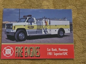 1993 Fire Engines Series 2 #145 Cut Bank, Montana 1981 Superior/GMC - Picture 1 of 6