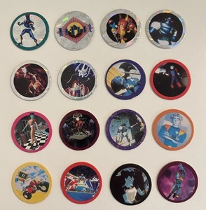Vintage 1990’s Skips Flips Reboot Pogs x 16 - Bild 1 von 2