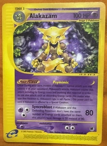 Alakazam Fossil Pokémon Karte Stufe Zwei Non Holo Top Zustand 100PS - Bild 1 von 7