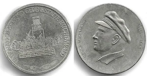 Hettstedt-Medaille Buchenwald Nationale Mahn- und Gedenkstätte Ernst Thälmann - Bild 1 von 1