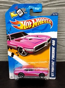 Hot Wheels Muscle Mania Pink '67 Pontiac Firebird 400 1967 Firebird - Bild 1 von 4