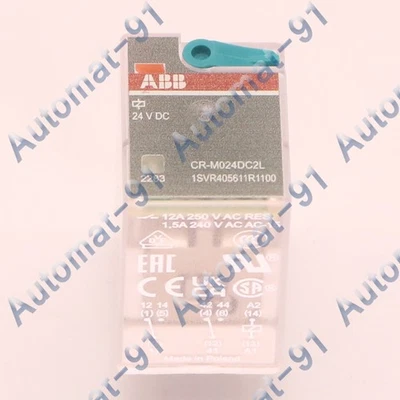 1piece new ABB CR-M024DC2L 1SVR405611R1100 DC24V Relays Free ship - Image 1 of 4