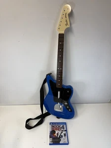 PS4 Fender Jaguar Inalámbrico Azul Guitarra Rock Band 4 Harmonix PlayStation y Juego - Imagen 1 de 10