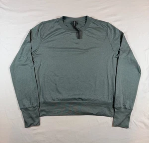 Vuori Mujer Pequeño Daydream Crew Gris Rendimiento Elastizado Atlético #VW133 Yoga - Imagen 1 de 16