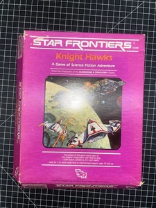 Star Frontiers Knight Hawks Box Set with Counters Maps And Books - Picture 1 of 15