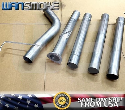 Tubo de escape 4" turbo diésel para 13-18 Ram 2500 3500 4500 C&C 6,7 L l6 Cummins Foto 1 de 3