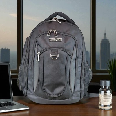 NUEVO ~ Mochila negra para computadora portátil Samsonite escuela universidad viaje trabajo negocios Foto 1 de 4