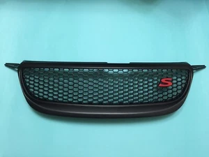 Front Grille Matte Black S Sport Type FOR '2003-'2007 Toyota Altis 4D Sedan - Imagen 1 de 5