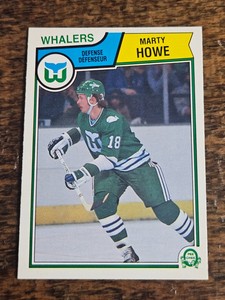 1983-84 O-PEE-CHEE NHL HOCKEY #139 MARTY HOWE HARTFORD WHALERS
