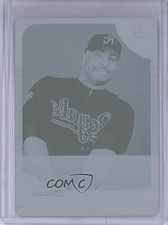 2005 Bowman Chrome Printing Plate Cyan 1/1 Ken Harvey #29 9bw