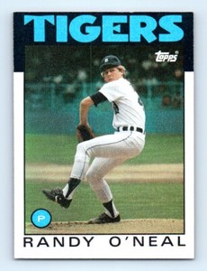 1986 Topps Randy O'Neal Detroit Tigers #73