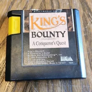 King's Bounty: The Conqueror's Quest (Sega Genesis, 1991) - Picture 1 of 4
