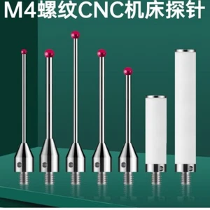 Three-dimensional Probe Steel Probe Ruby Probe CNC Machine Tool Stylus Thread M4 - Picture 1 of 31