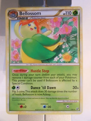 059PK01 - Bellossom- 1/90 - Undaunted - Rare - Image 1 of 2