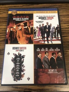 Ocean's Eleven Collection (DVD, 2009) Ocean’s 11, Twelve, Thirteen, 4-films - Picture 1 of 2
