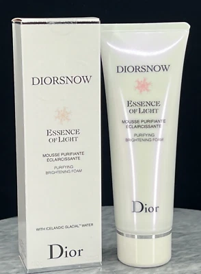 Diorsnow essence of light purifying brightening foam face cleanser  3.8 oz NIB - Image 1 of 4