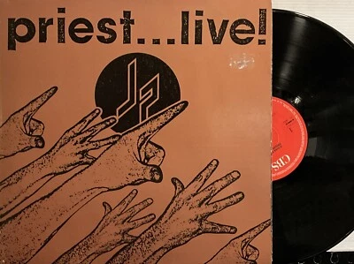 Judas Priest - Live LP 1987 CBS – CBS 450639 1 [Greece] VG+/VG+ Foto 1 de 4