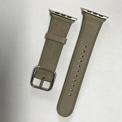 Original Genuine Apple Watch classic buckle Leather band 40mm 38MM 41MM S10 42MM - Image 1 of 4