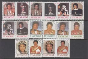 St. Vincent - Michael Jackson Issue (Set MNH) 1985 (CV $8) - Picture 1 of 1