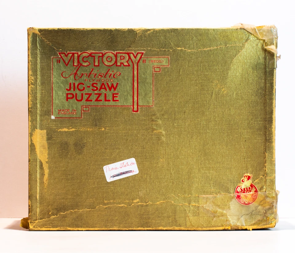 Vintage Victory Gold Box Artistic 1000 Piece The End Of The Journey NOT COUNTED - Image 1 of 3