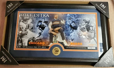 Mike Ditka Chicago Bears Photo Collage Retirement Coin Highland Mint #18 - Image 1 of 4