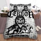 Terror Band Album Cover The Walls With Fall Quilt Duvet Cover Set Children Soft