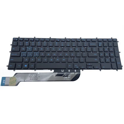 MOTOFUTR New Black Keyboard w/Blue Backlit M6JTP For DELL G7 7588 7590 7790 G7 15 7588