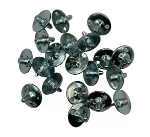ND Cricket Cleats Shoes Studs Replacement Screw-In Steel Spikes - Pack Of 20 UK - Picture 1 of 1