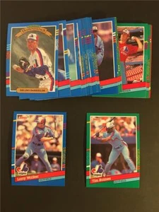 1991 Donruss Montreal Expos Team Set 31 cartas con los novatos - Imagen 1 de 1