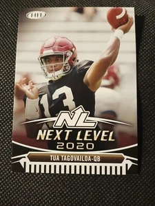 Tarjeta de novato Tua Tagovailoa Sage Next Level NFL 2020 RC 96 Miami Dolphins Alabama - Imagen 1 de 2