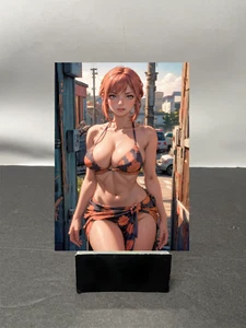Makima Waifu Anime Custom Art Trading Card NSFW AVAILABLE W5922 - Picture 1 of 2
