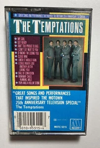 THE TEMPTATIONS Great Songs Inspired Motown 25th Anniversary TV Special CASSETTE - Picture 1 of 8
