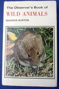 The Observer's Book of Wild Animals 1973 with dust jacket - Picture 1 of 1