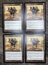 Jangling Automaton x4 Magic Card Lot (Weatherlight) MTG Artifact Creature 1997