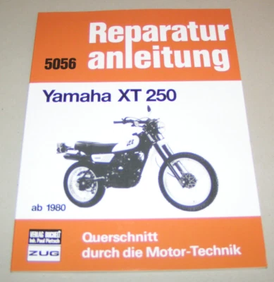 Repair Manual/Manual - Yamaha XT 250 - from Year 1980 - Image 1 of 2