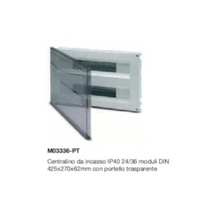 Master M03336-PT centralino da incasso 24-36 moduli con scatola portello in poli - Imagen 1 de 1