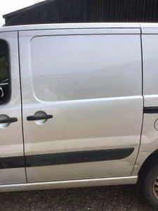 PEUGEOT EXPERT SEITLICHE SCHIEBETÜR LINKS N/S SILBER ALUMINIUM GRAU EZR 2007-2016 - Bild 1 von 5