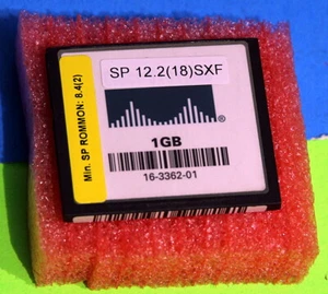 MEM-C6K-CPTFL1GB original CISCO 16-3363-01 1 GB CF para Catalyst 6500 6000 - Imagen 1 de 1